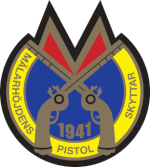 Mälarhöjdens Pistolskyttar Logo
